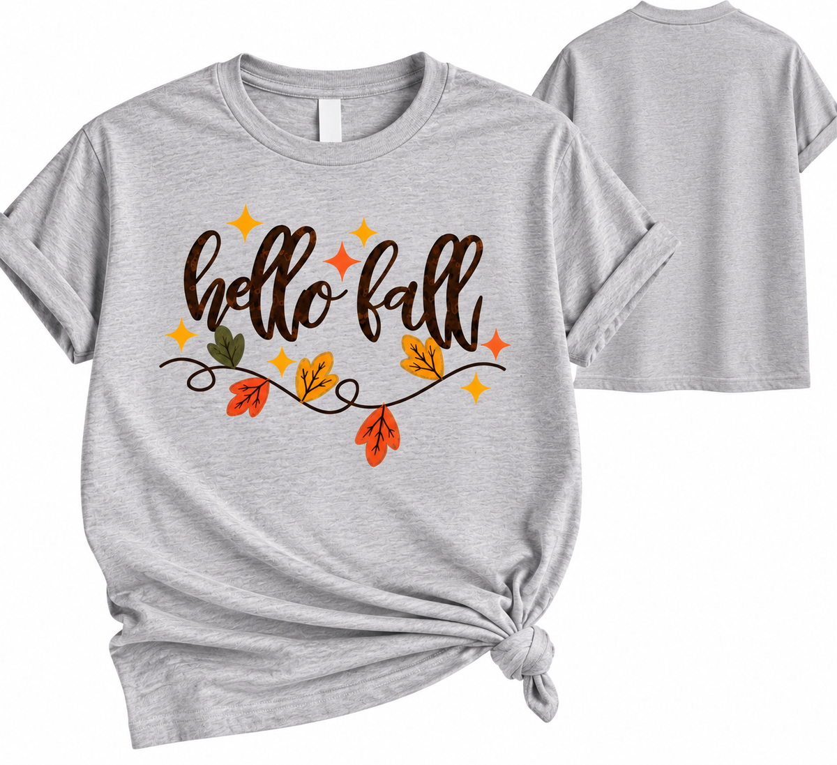 Hello Fall Autumn Leaves