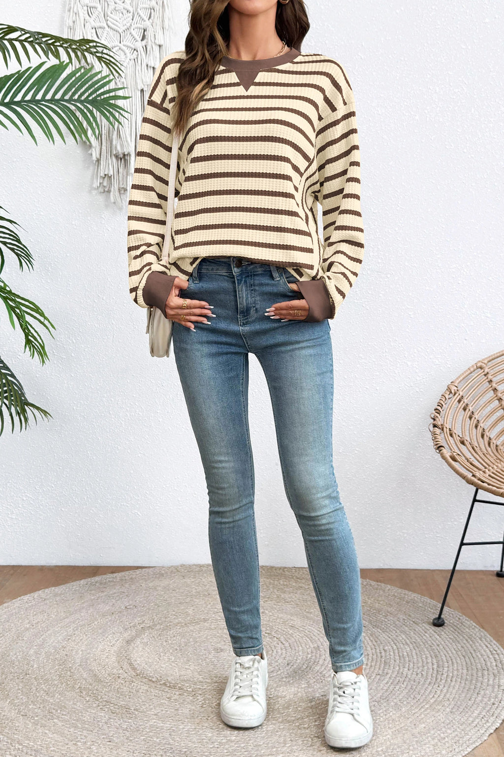 The Woven Wanderer Pullover